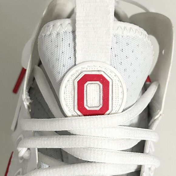 Nike Alpha Huarache 9 Elite PE “Ohio State Buckeye” Men’s Size 8 Lacrosse Cleats - Picture 8 of 10